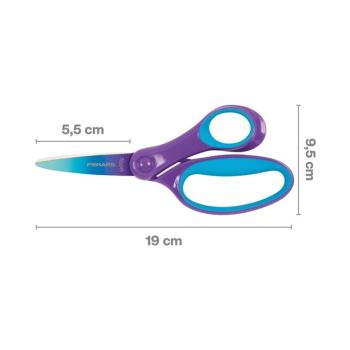 Preview: Fiskars Große Kinderschere 15cm Ombre Lila 8+